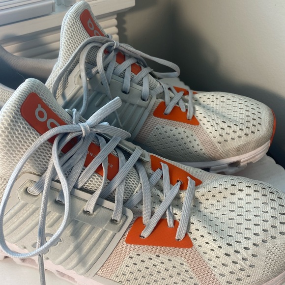 On Cloudswift 2.0 Men’s Running Shoes White Flame - Picture 3 of 7